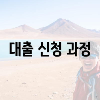 대출 신청 과정