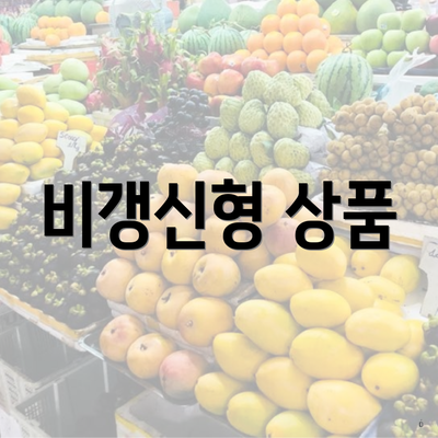 비갱신형 상품