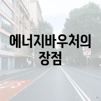 에너지바우처의 장점