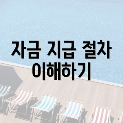 자금 지급 절차 이해하기